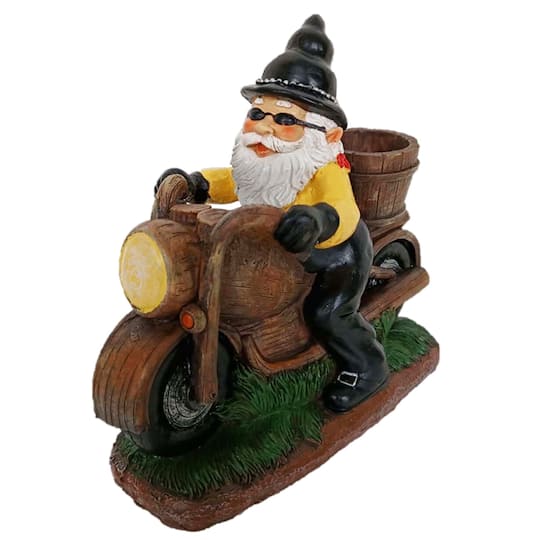 8" Motorcycle Gnome By Santasworkshop | Michaels®